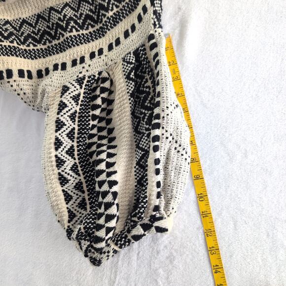 Ivy Jane Geometric Black and Cream Sweater - Picture 10 of 10